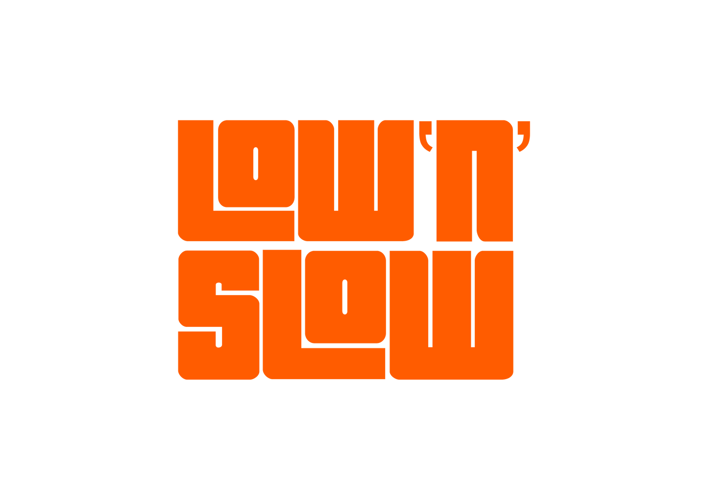 Sticker - LOW'N'SLOW