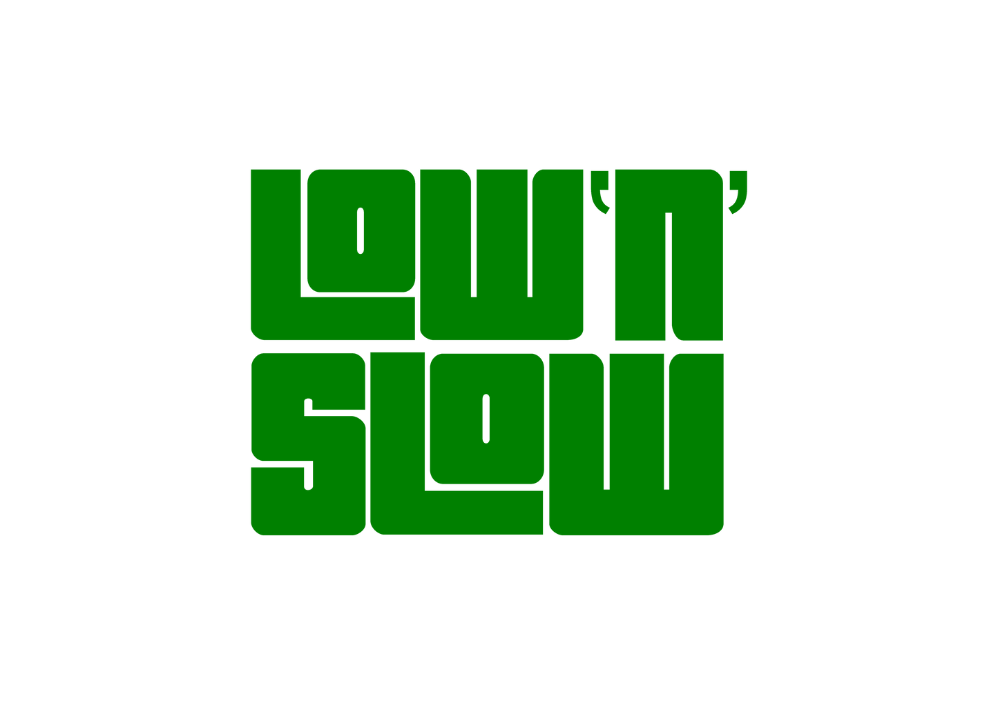 Sticker - LOW'N'SLOW