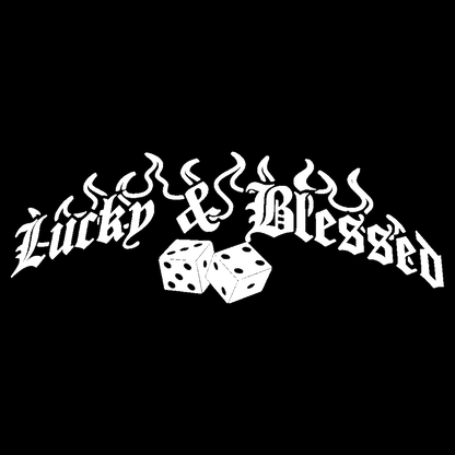 Sticker Luneta - LUCKY & BLESSED