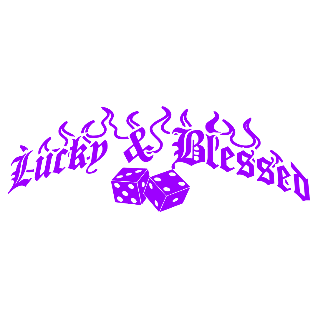 Sticker Luneta - LUCKY & BLESSED