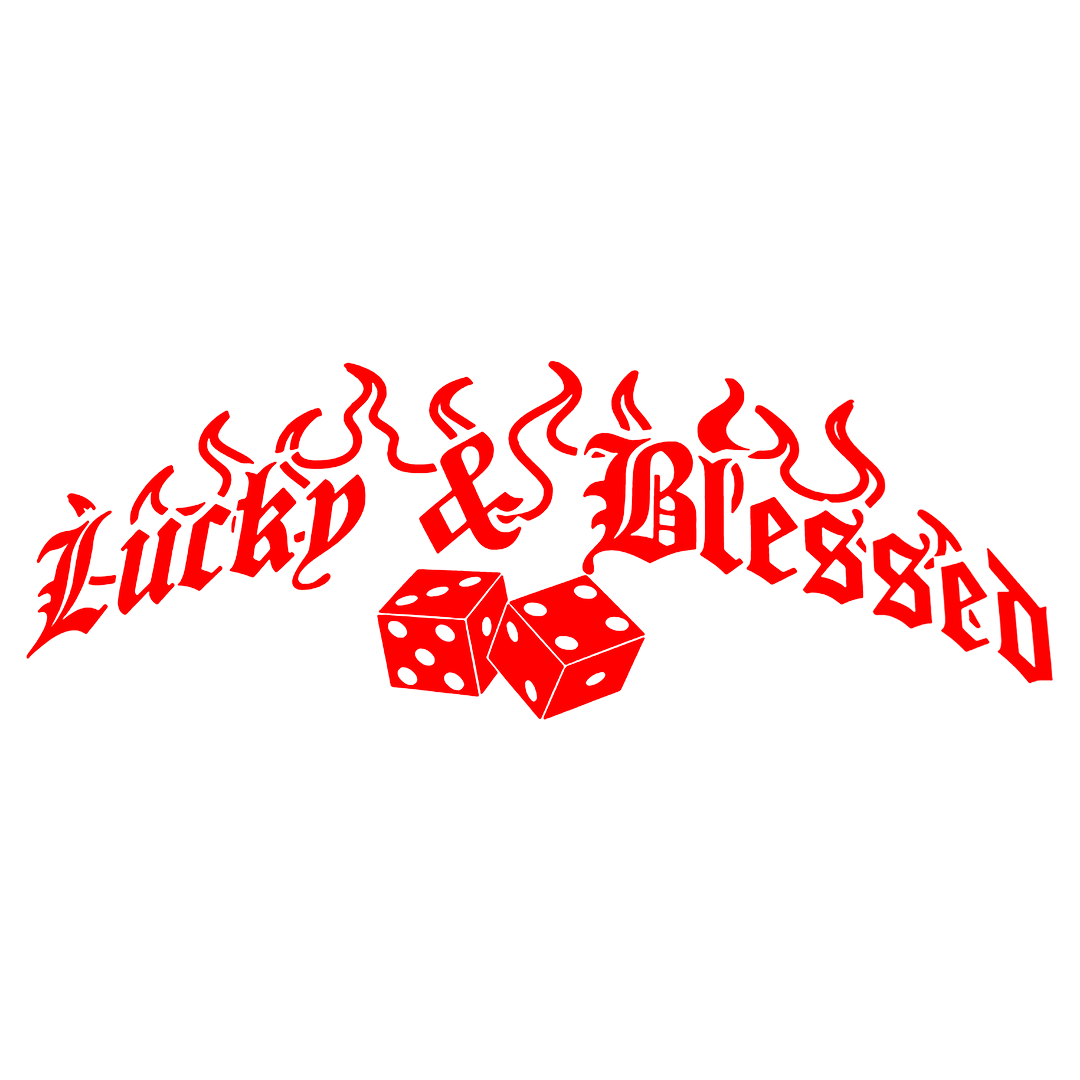 Sticker Luneta - LUCKY & BLESSED