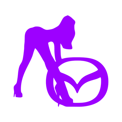 Sticker - MAZDA GIRL 2