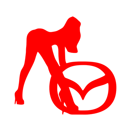 Sticker - MAZDA GIRL 2