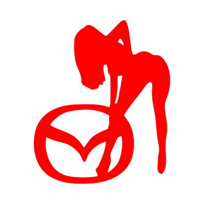 Sticker - MAZDA GIRL 3