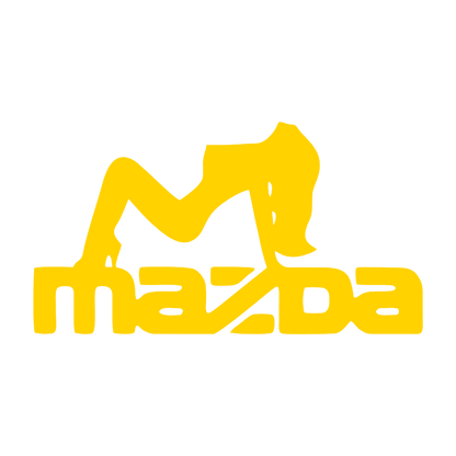 Sticker - MAZDA GIRL 4