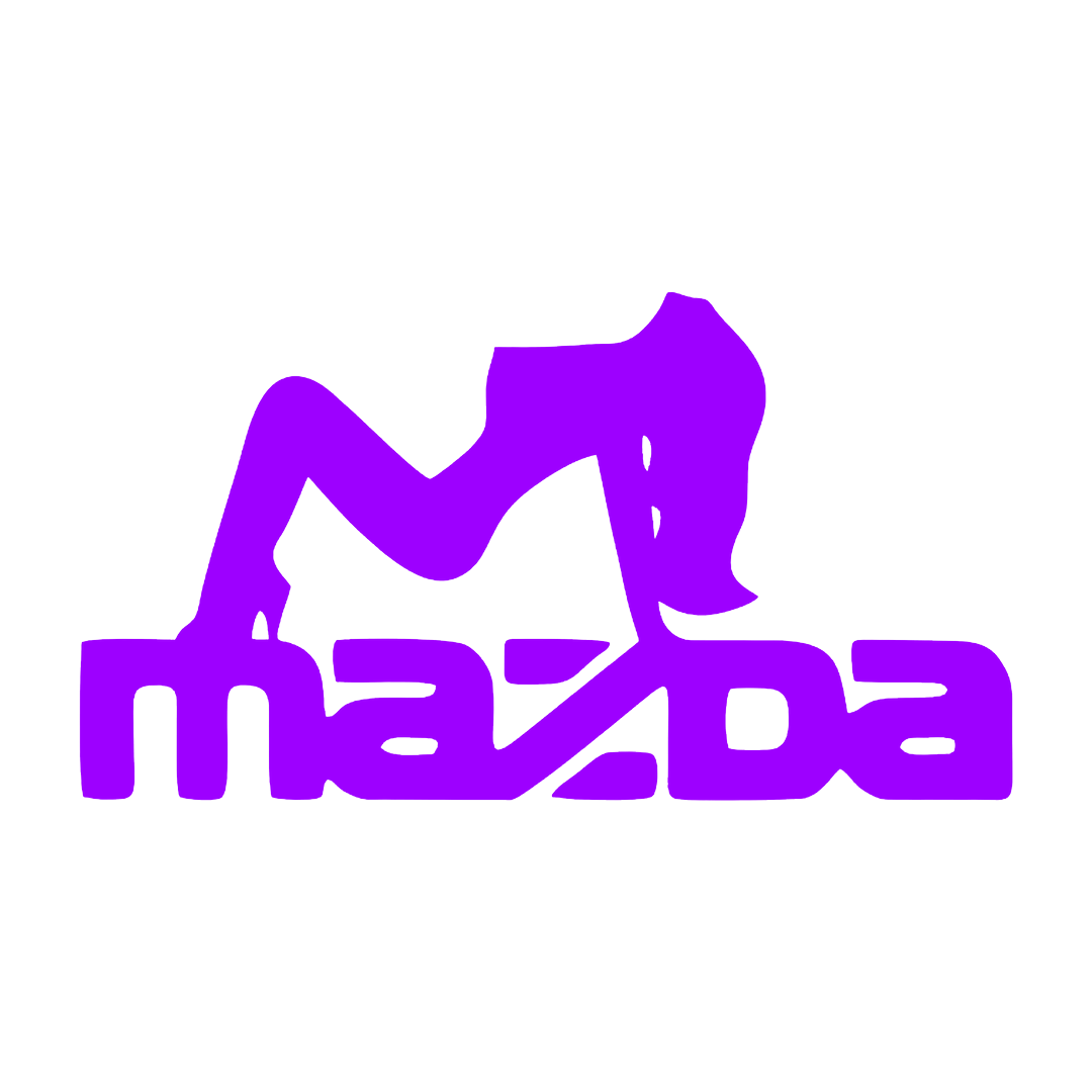 Sticker - MAZDA GIRL 4