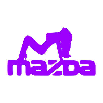 Sticker - MAZDA GIRL 4