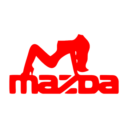 Sticker - MAZDA GIRL 4