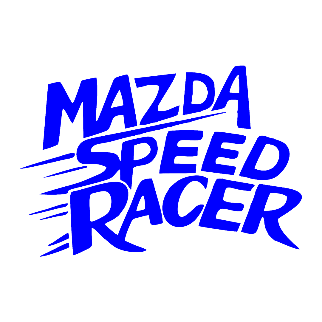 Sticker - MAZDA SPEED RACER