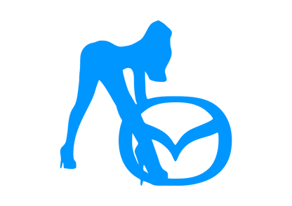 Sticker - MAZDA GIRL 2