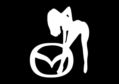 Sticker - MAZDA GIRL 3