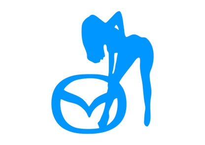 Sticker - MAZDA GIRL 3