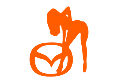 Sticker - MAZDA GIRL 3