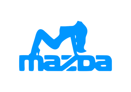 Sticker - MAZDA GIRL 4