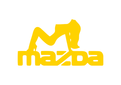 Sticker - MAZDA GIRL 4