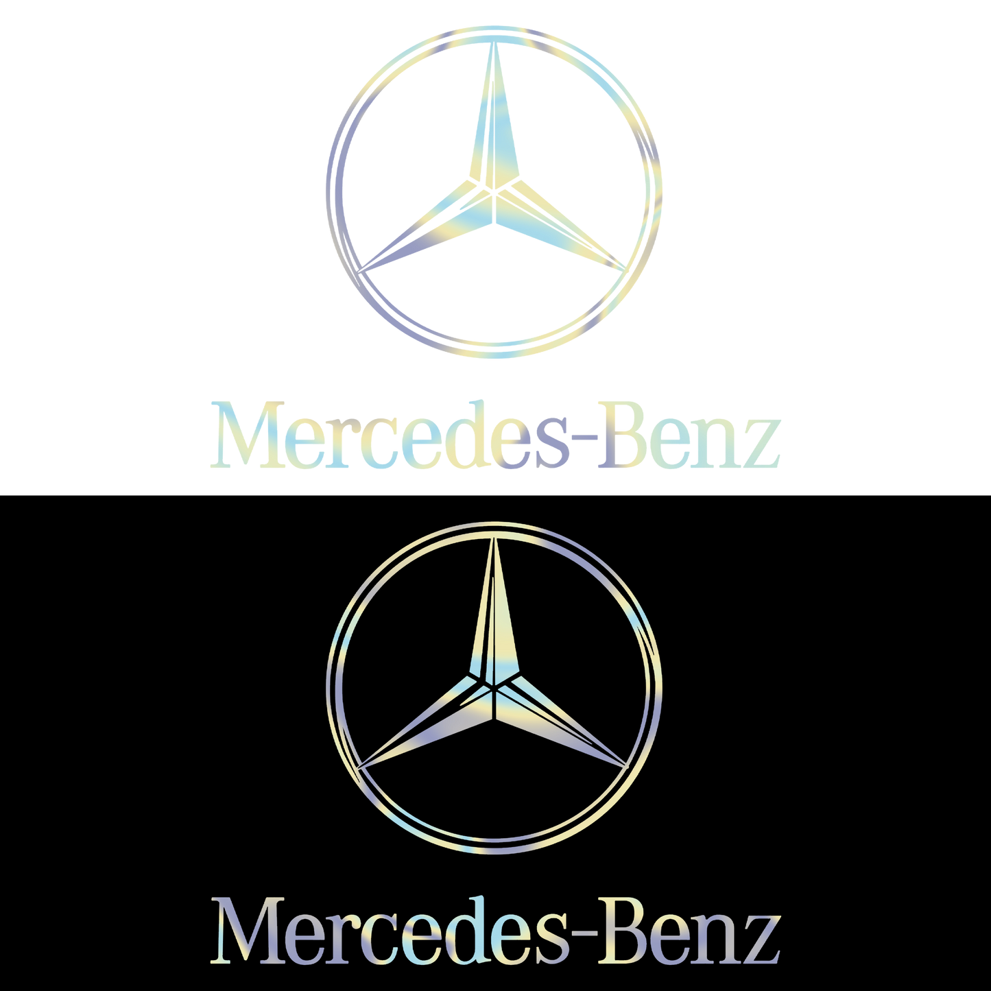 Sticker - MERCEDES LOGO 4