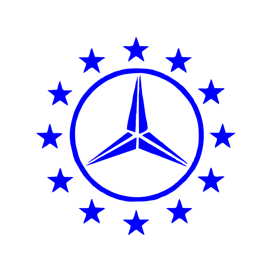 Sticker - MERCEDES STARS