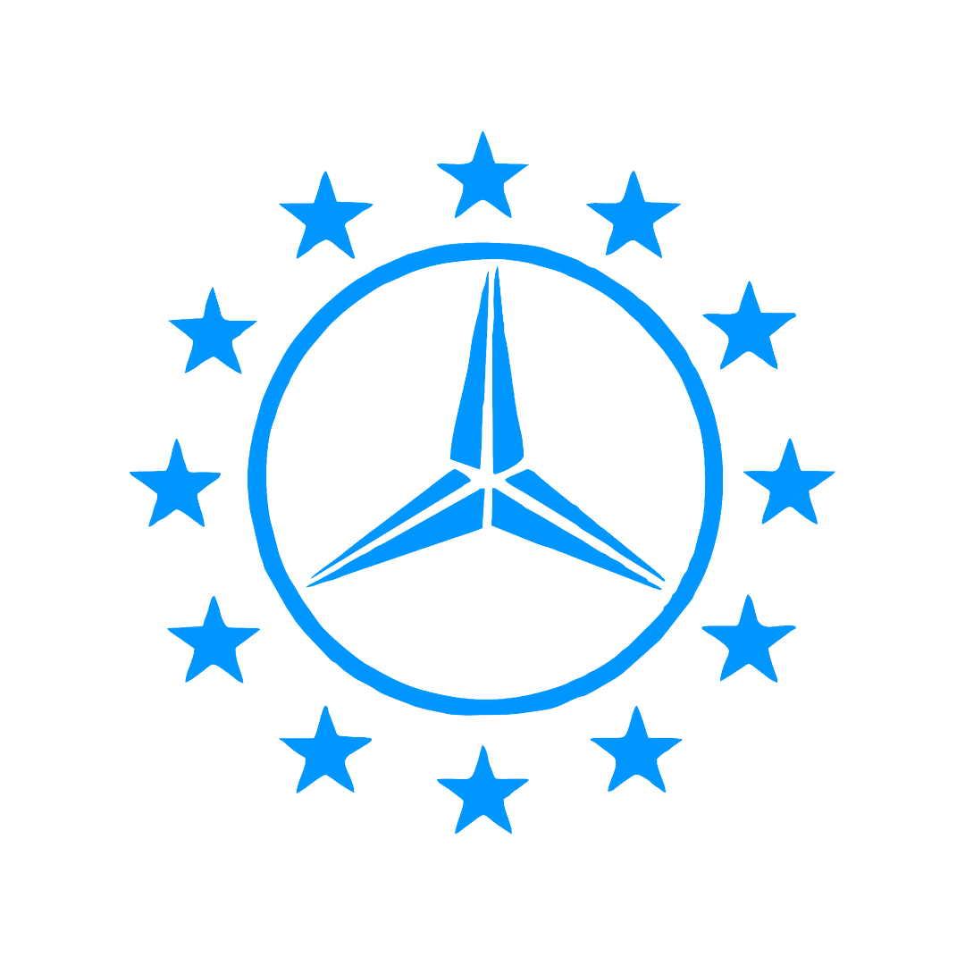 Sticker - MERCEDES STARS