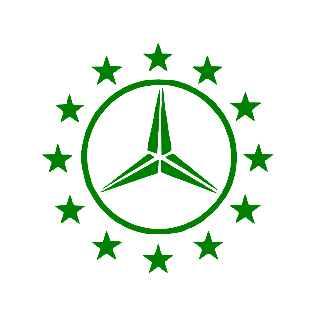 Sticker - MERCEDES STARS