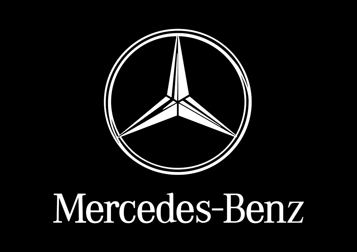 Sticker - MERCEDES LOGO 4