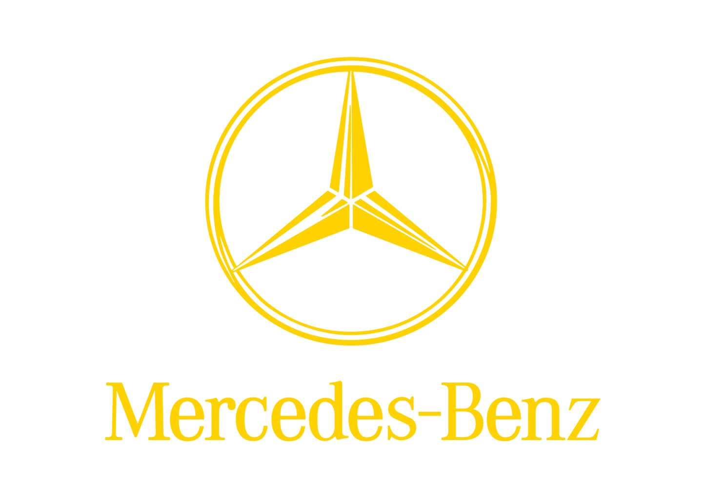 Sticker - MERCEDES LOGO 4