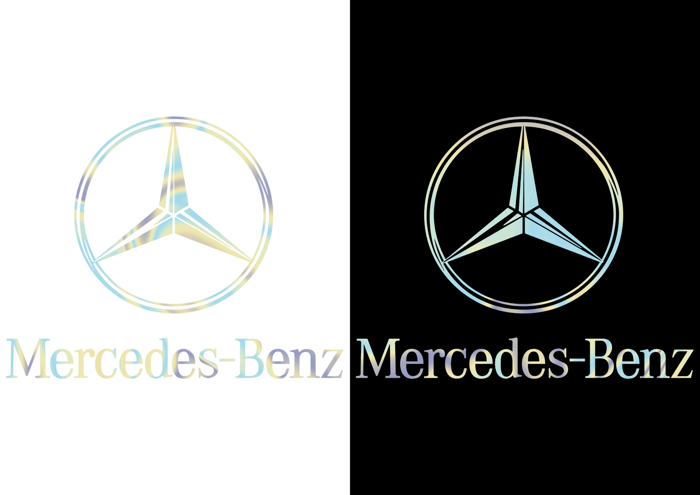 Sticker - MERCEDES LOGO 4