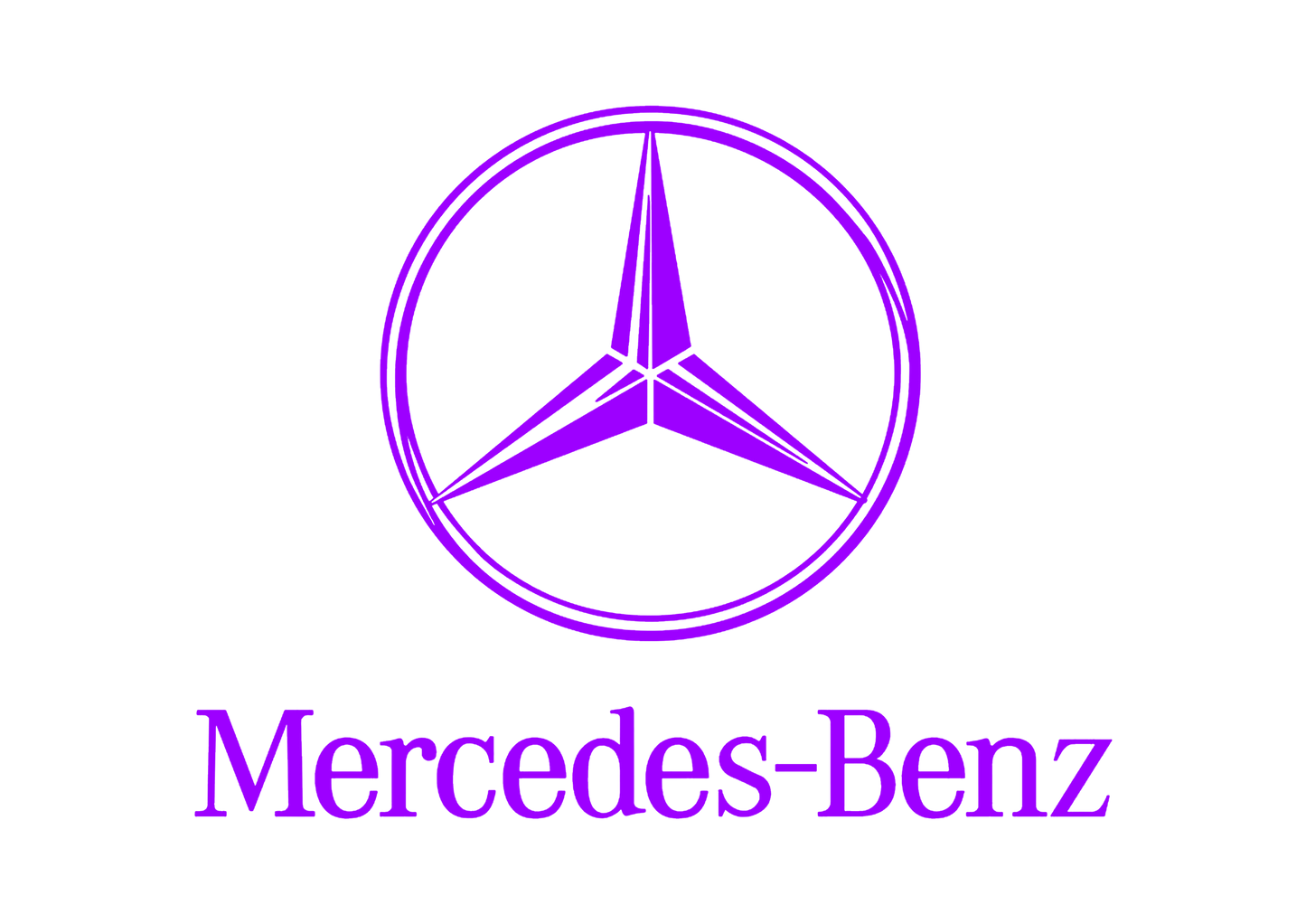 Sticker - MERCEDES LOGO 4
