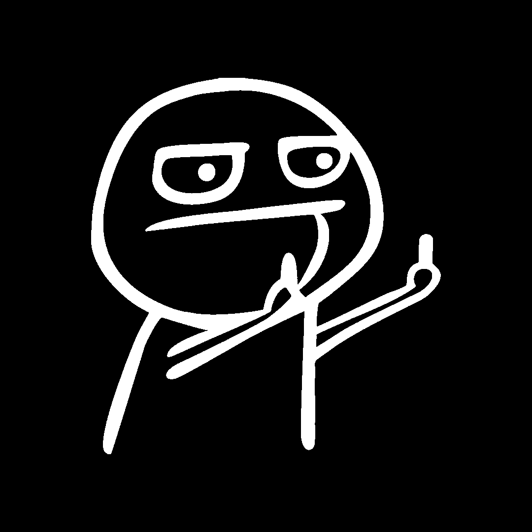 Sticker - MIDDLE FINGER