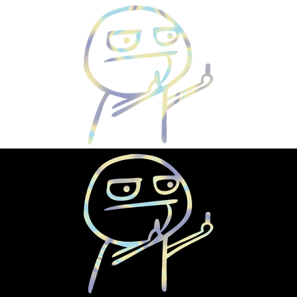 Sticker - MIDDLE FINGER