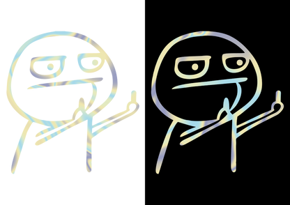 Sticker - MIDDLE FINGER