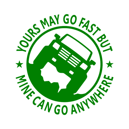 Sticker - MINE CAN GO ANYWHERE