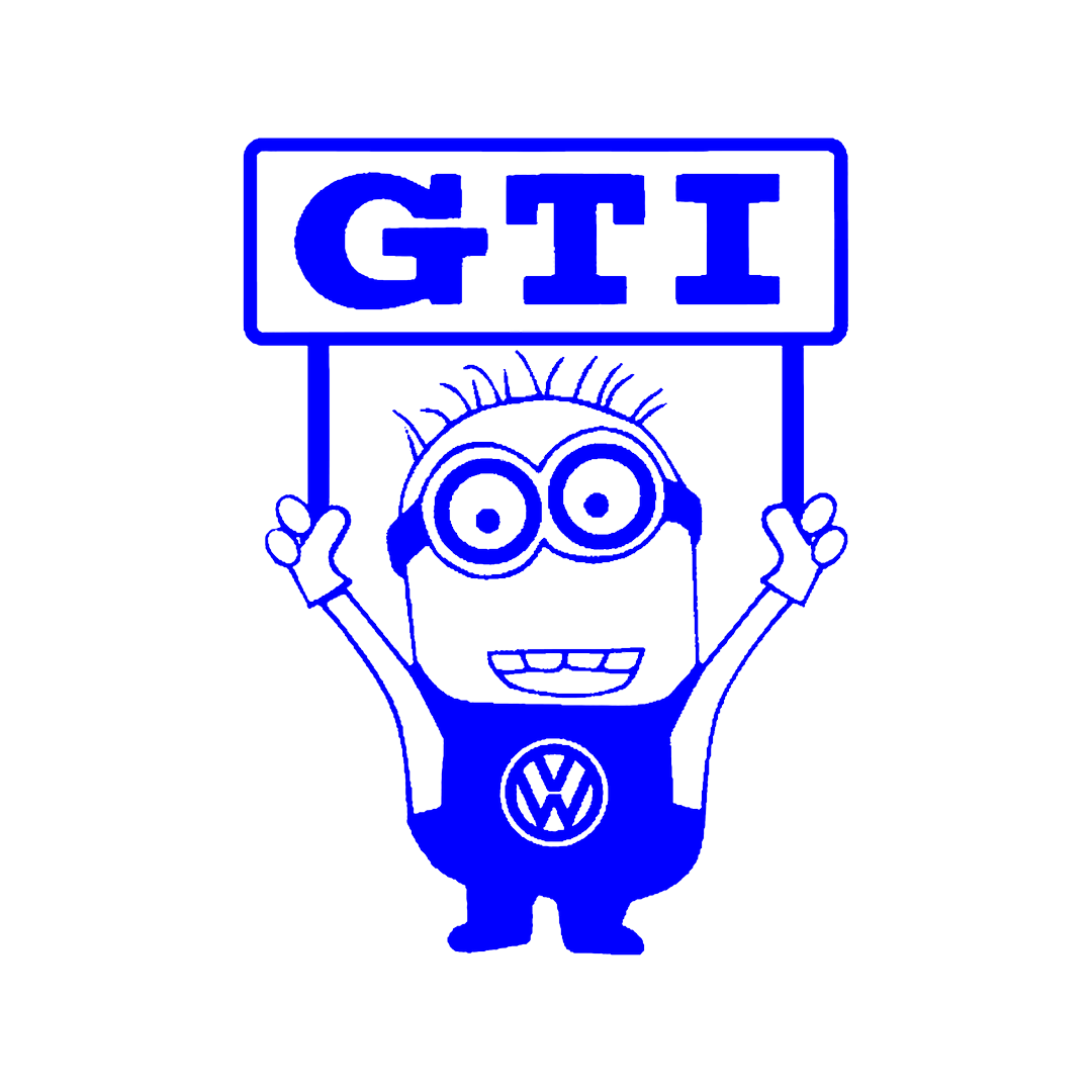 Sticker - MINION GTI