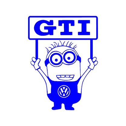 Sticker - MINION GTI