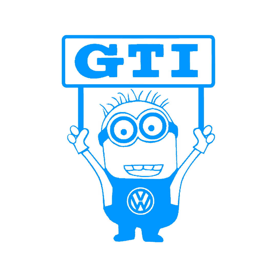 Sticker - MINION GTI