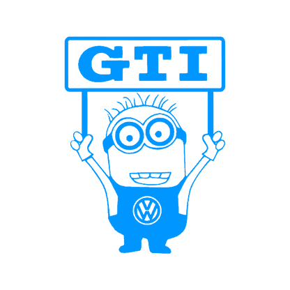 Sticker - MINION GTI