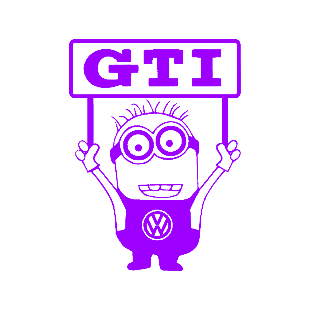 Sticker - MINION GTI