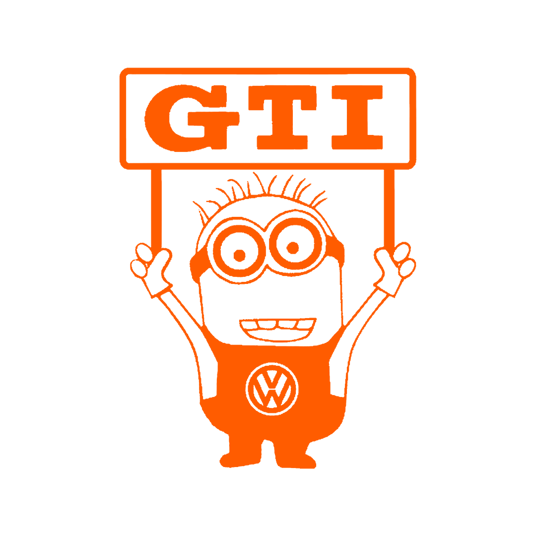 Sticker - MINION GTI
