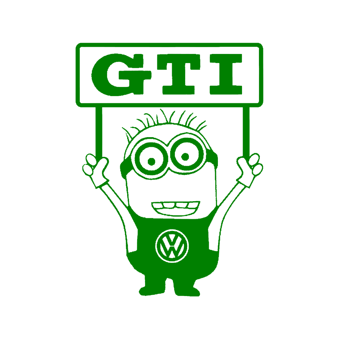 Sticker - MINION GTI