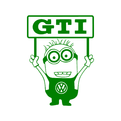 Sticker - MINION GTI