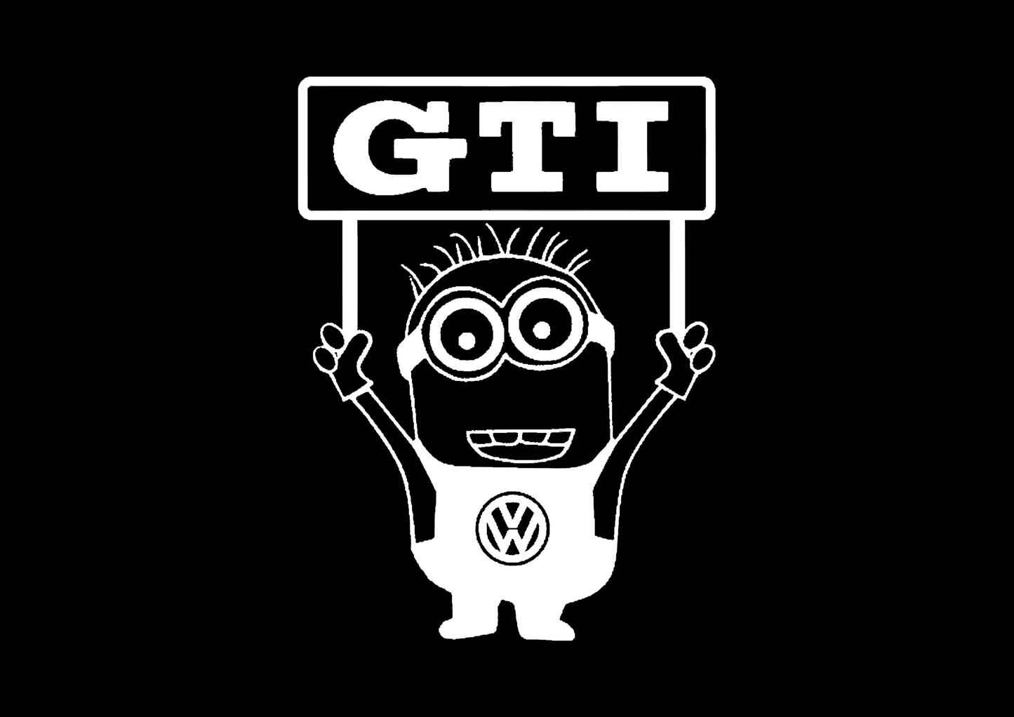 Sticker - MINION GTI