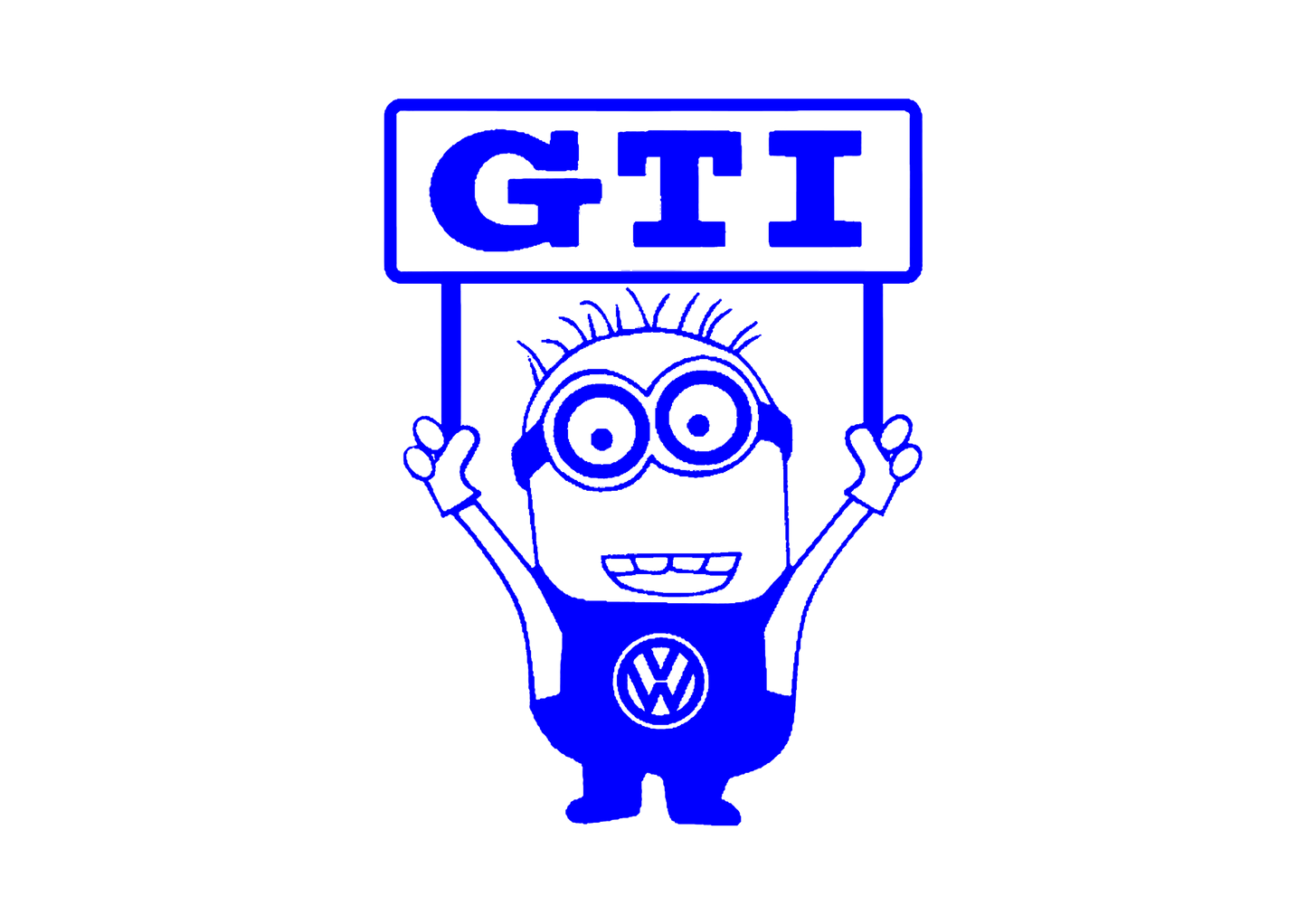 Sticker - MINION GTI