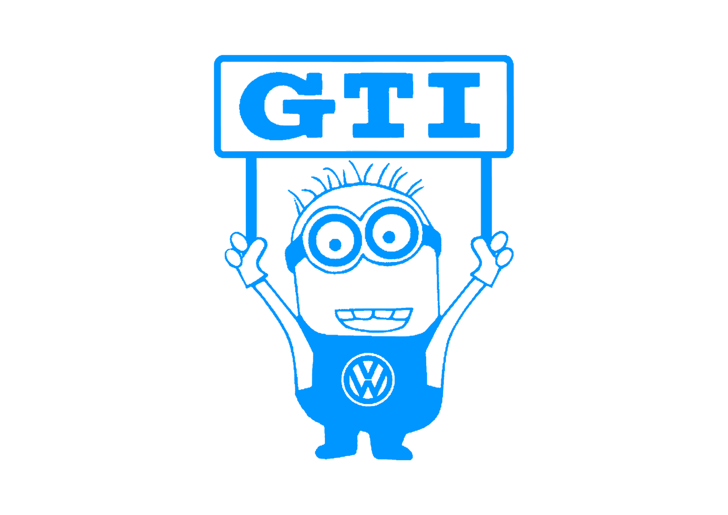 Sticker - MINION GTI