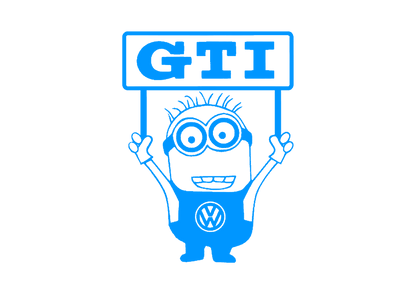 Sticker - MINION GTI