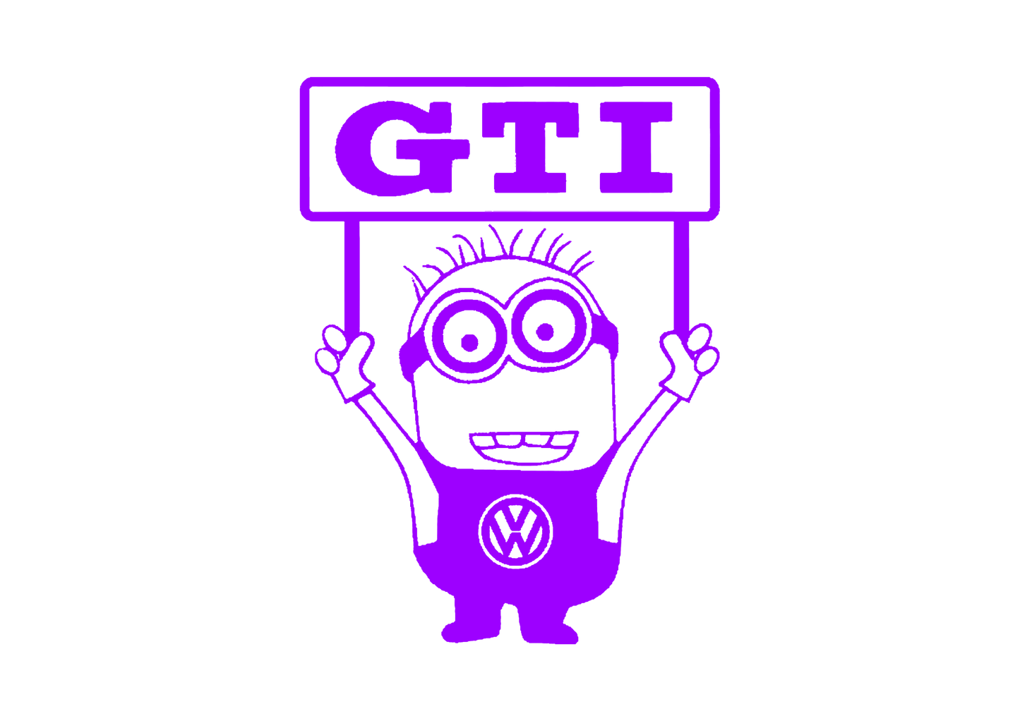 Sticker - MINION GTI