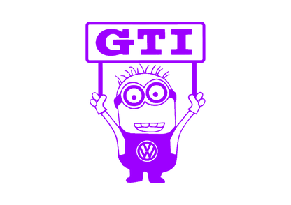 Sticker - MINION GTI