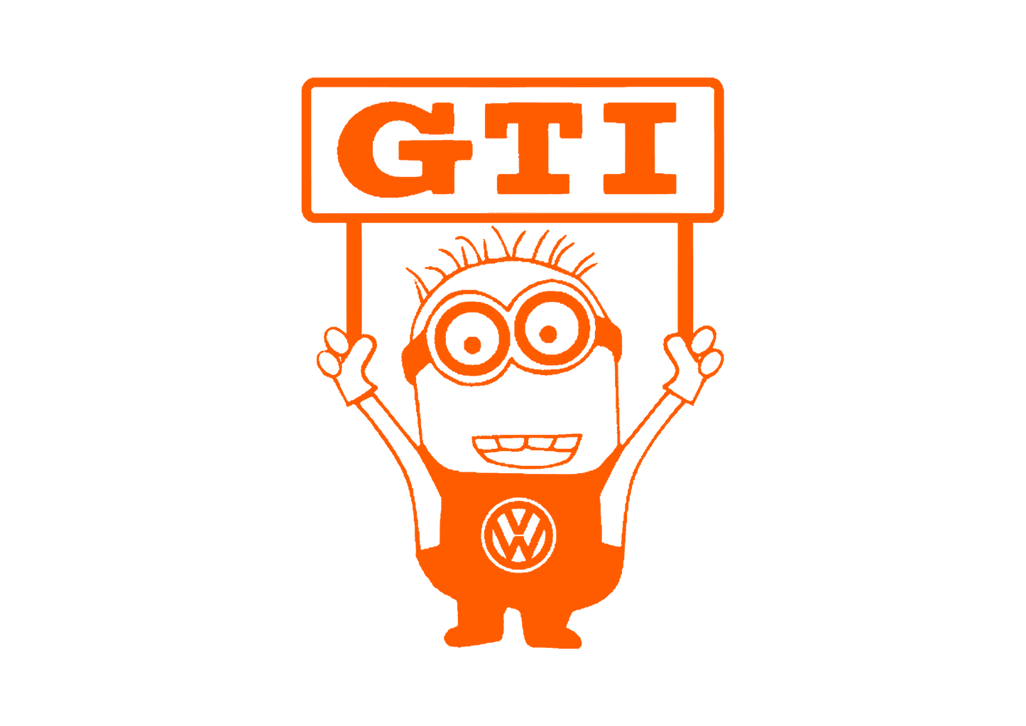 Sticker - MINION GTI