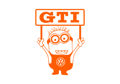 Sticker - MINION GTI