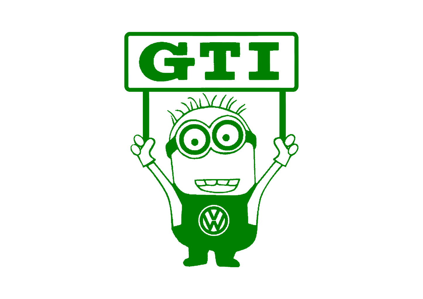 Sticker - MINION GTI