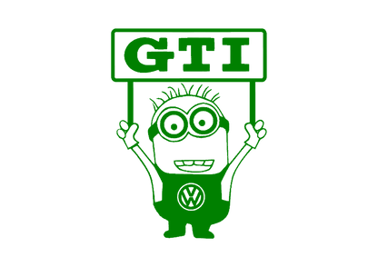Sticker - MINION GTI