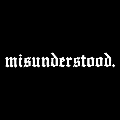 Sticker Parbriz - MISUNDERSTOOD